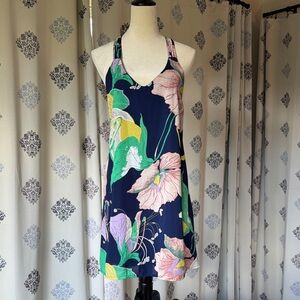 Entro Navy Floral Dress